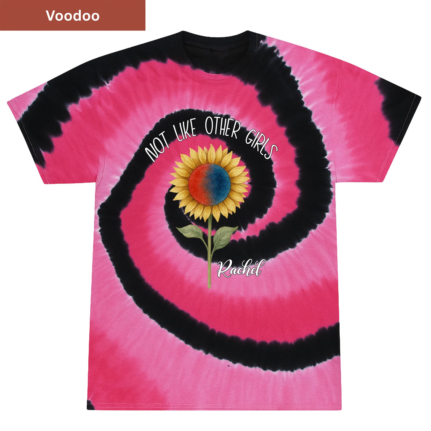 Sunflower Premium Tie-dye Unisex Shirt