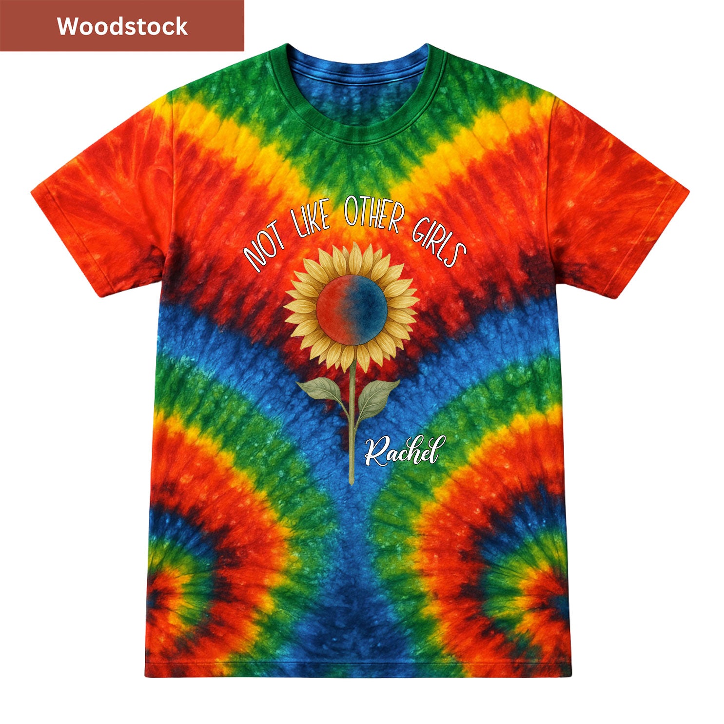 Sunflower Premium Tie-dye Unisex Shirt