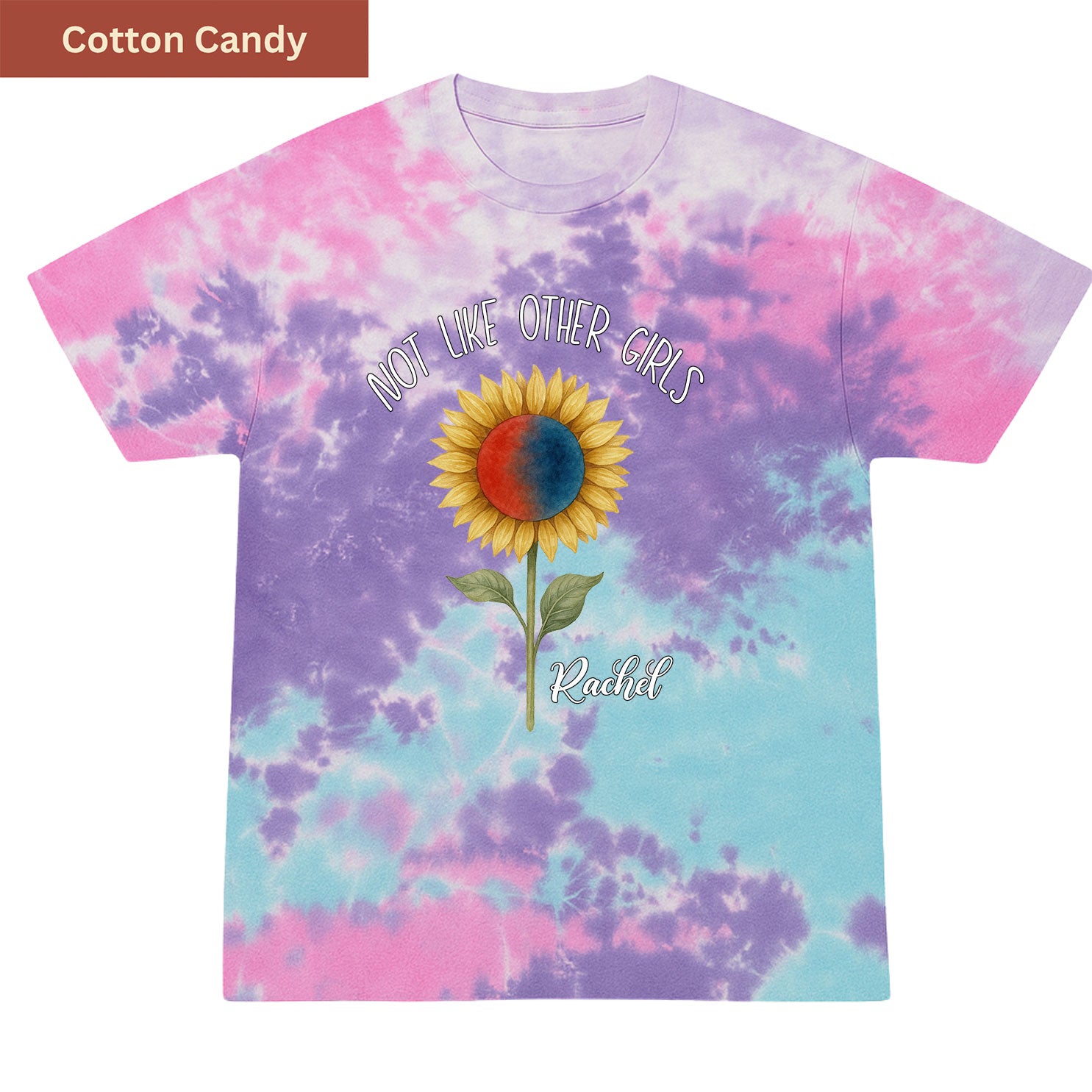 Sunflower Premium Tie-dye Unisex Shirt