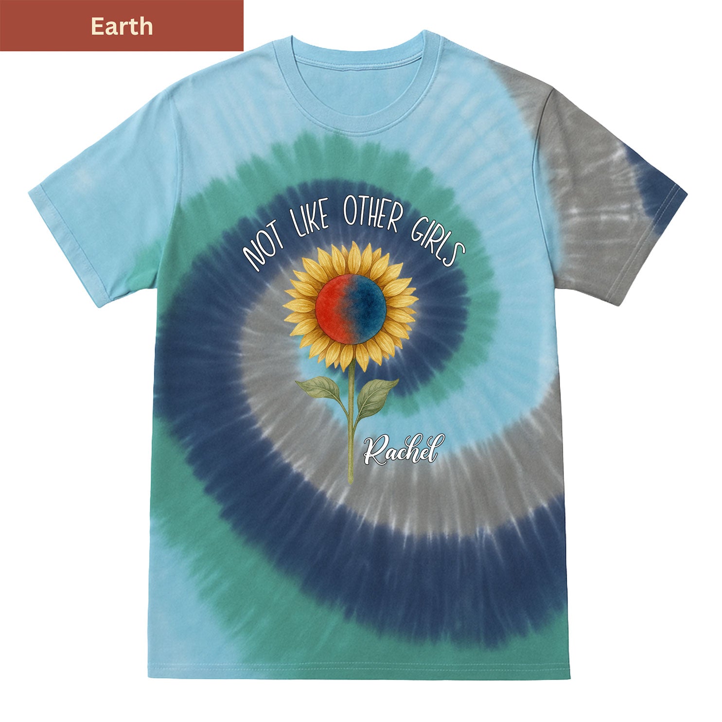 Sunflower Premium Tie-dye Unisex Shirt