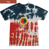 Sunflower Premium Tie-dye Unisex Shirt