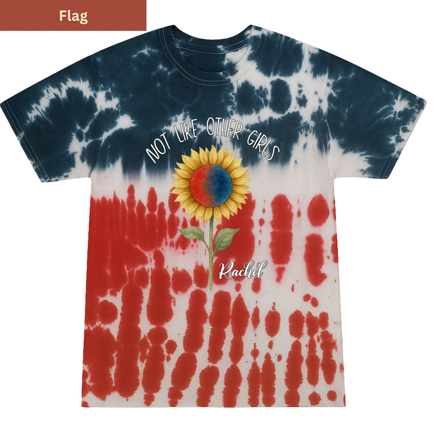 Sunflower Premium Tie-dye Unisex Shirt