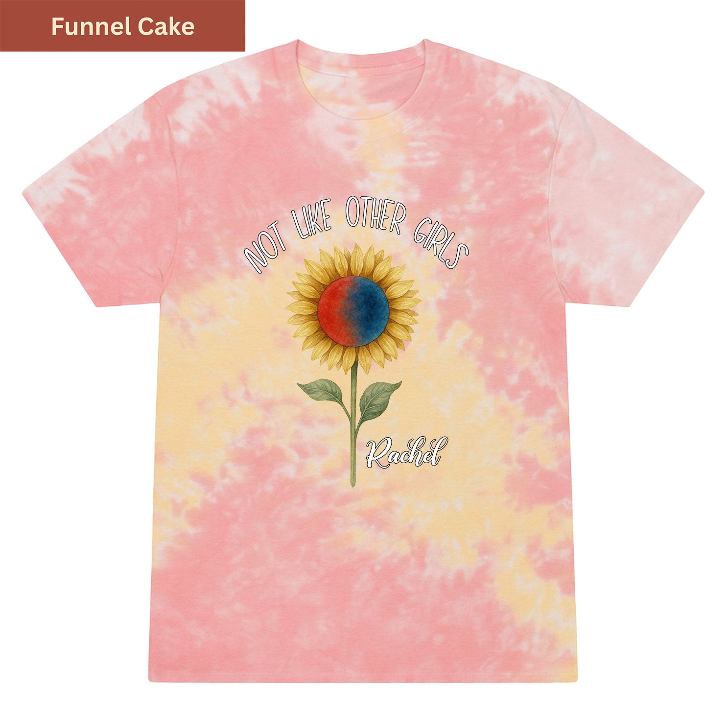 Sunflower Premium Tie-dye Unisex Shirt
