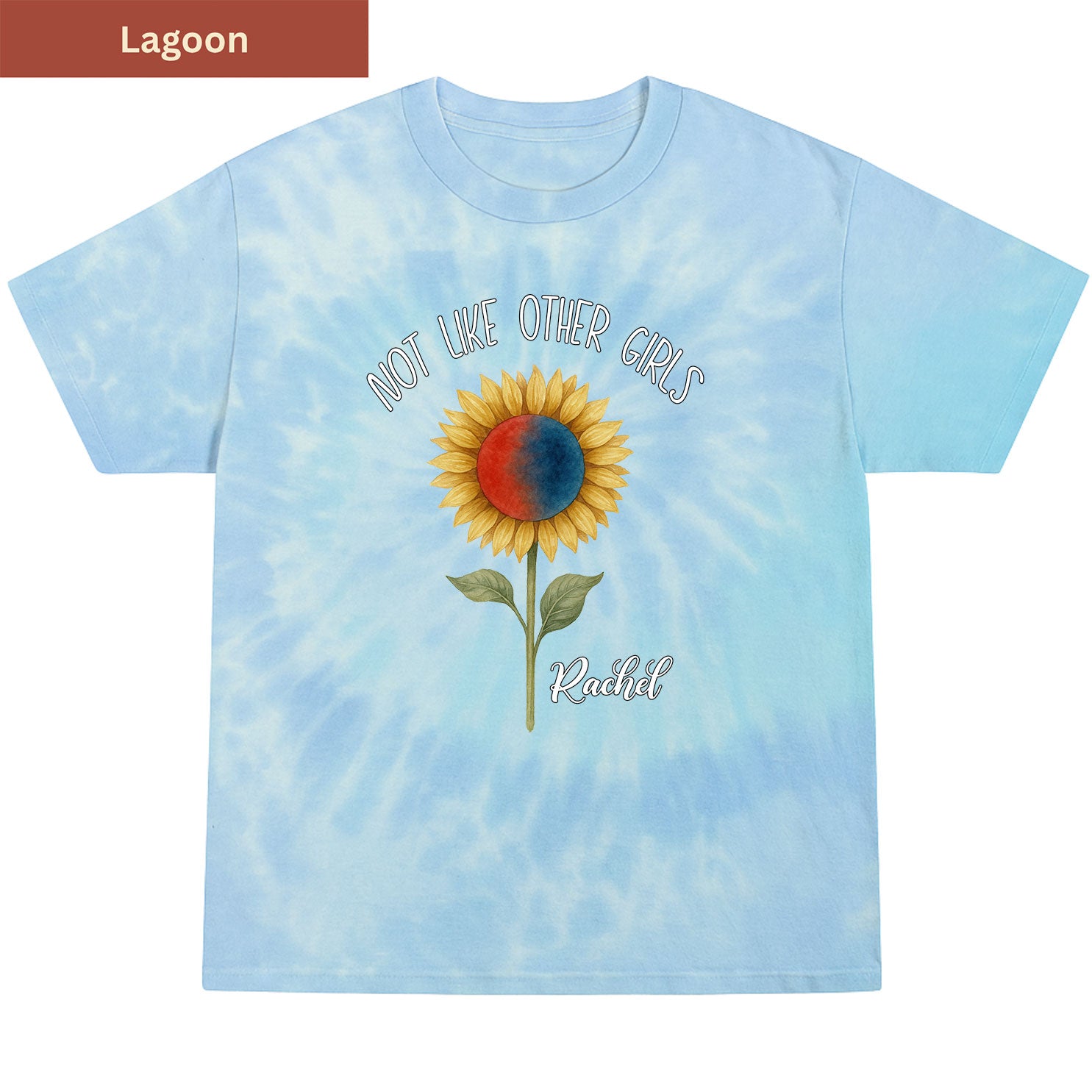 Sunflower Premium Tie-dye Unisex Shirt