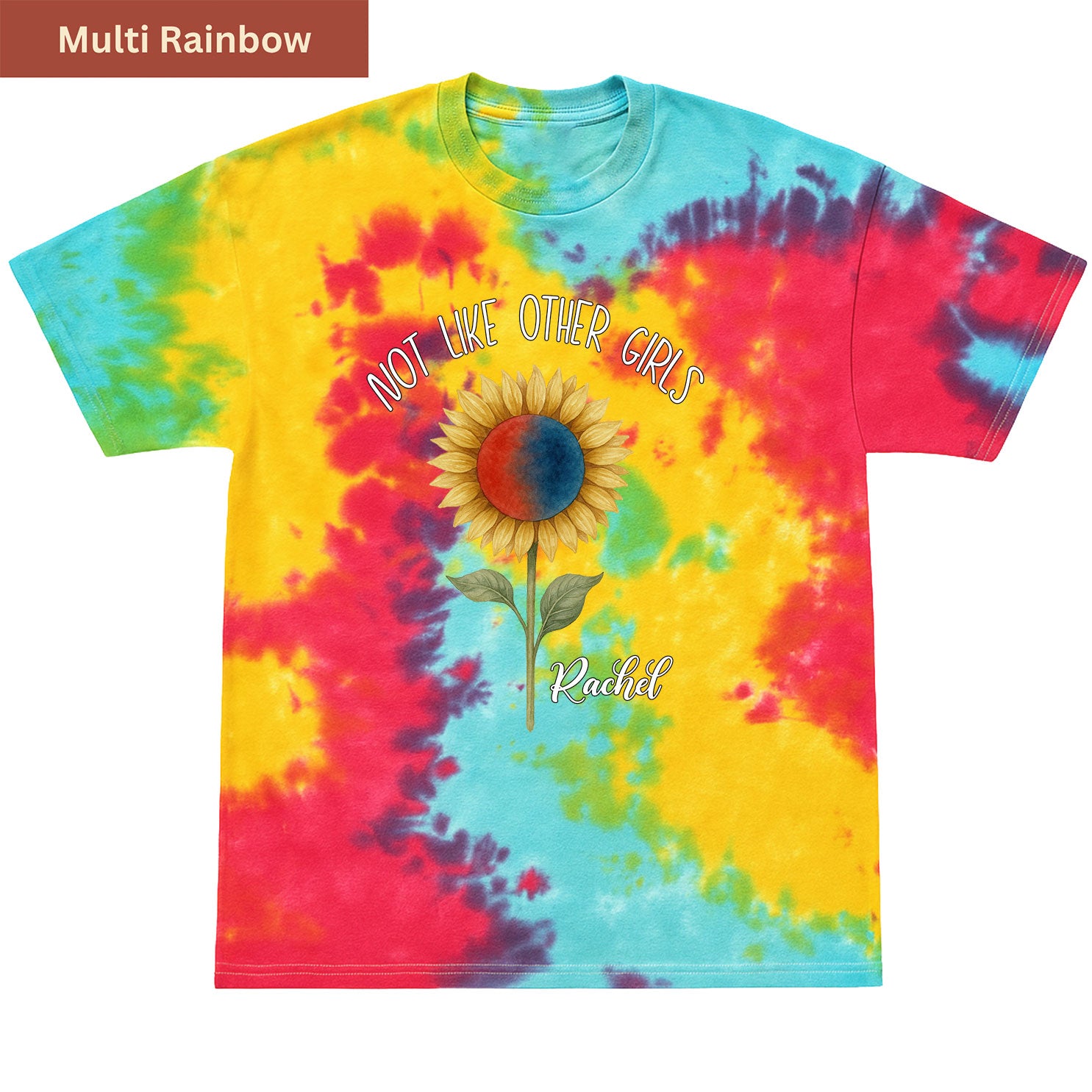 Sunflower Premium Tie-dye Unisex Shirt