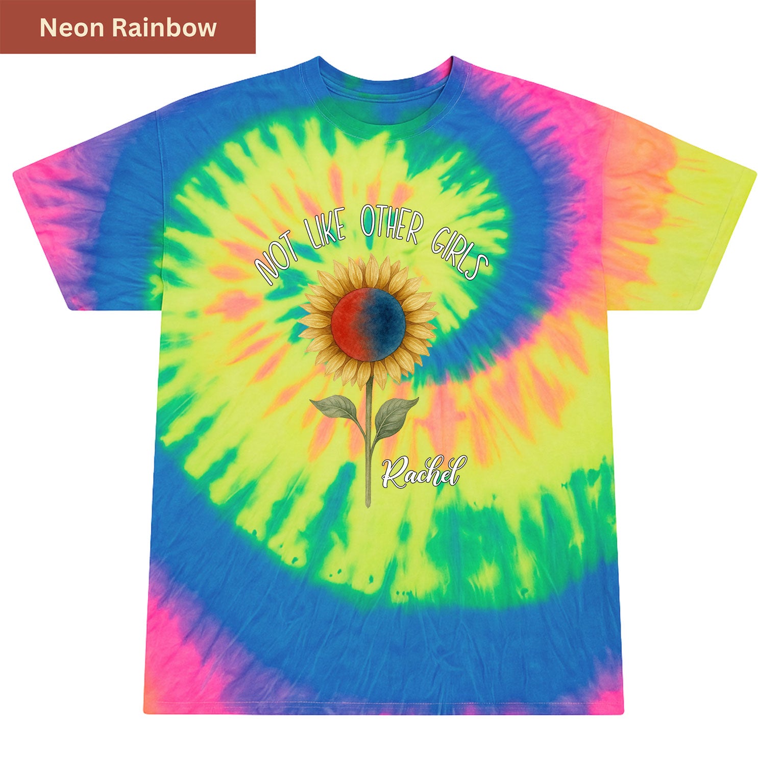 Sunflower Premium Tie-dye Unisex Shirt