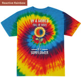 Be a sunflower Premium Tie-dye Unisex Shirt