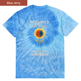 Be a sunflower Premium Tie-dye Unisex Shirt