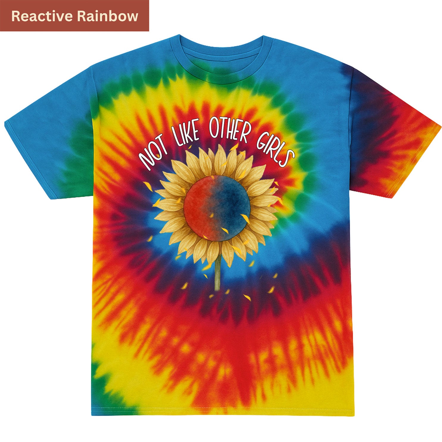 Sunflower Premium Tie-dye Unisex Shirt