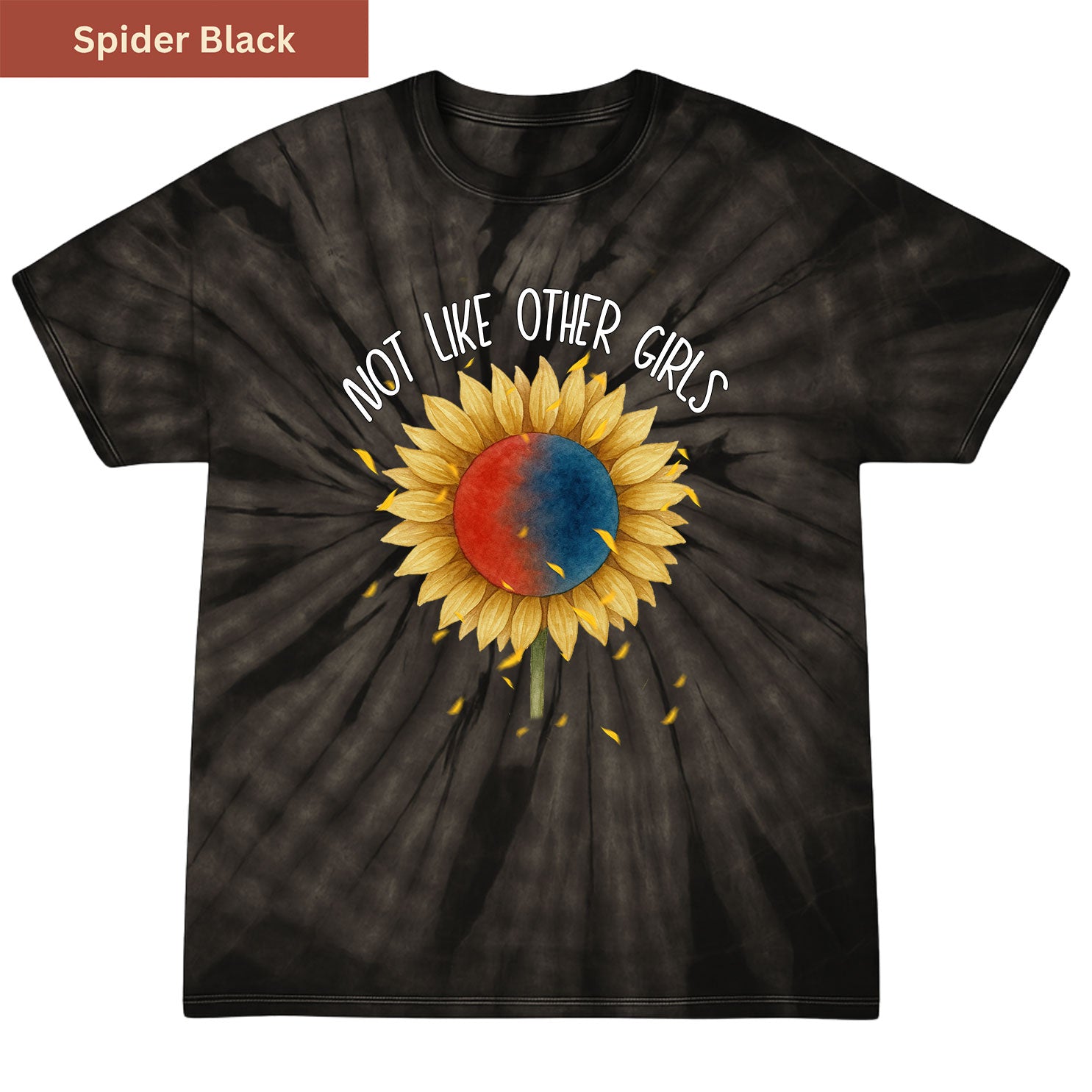 Sunflower Premium Tie-dye Unisex Shirt
