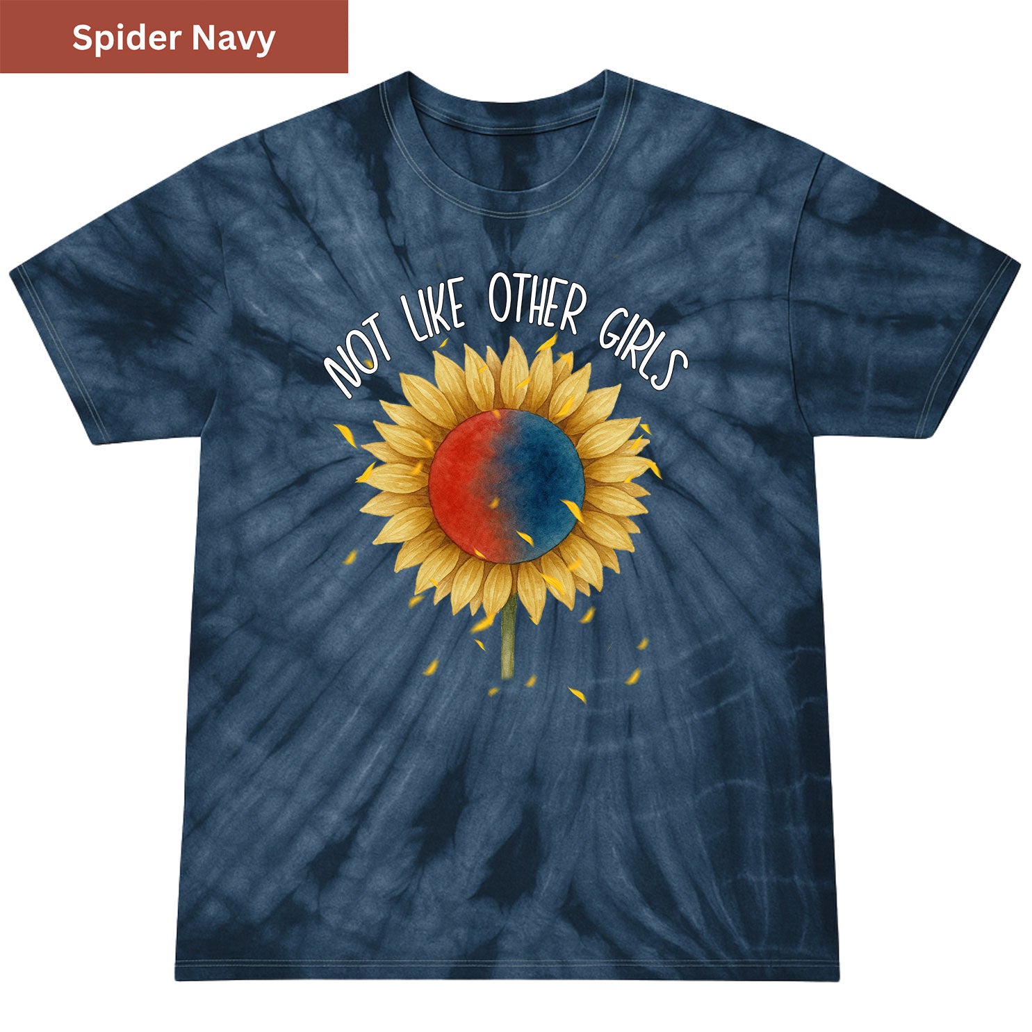 Sunflower Premium Tie-dye Unisex Shirt
