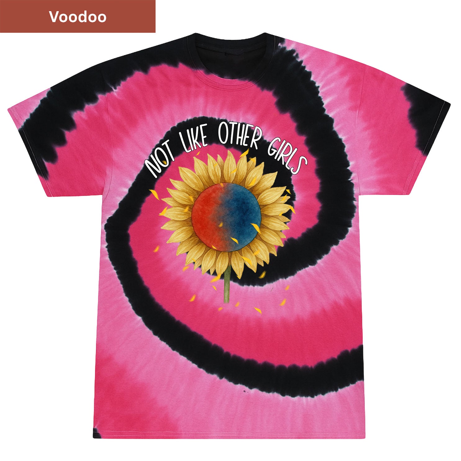 Sunflower Premium Tie-dye Unisex Shirt