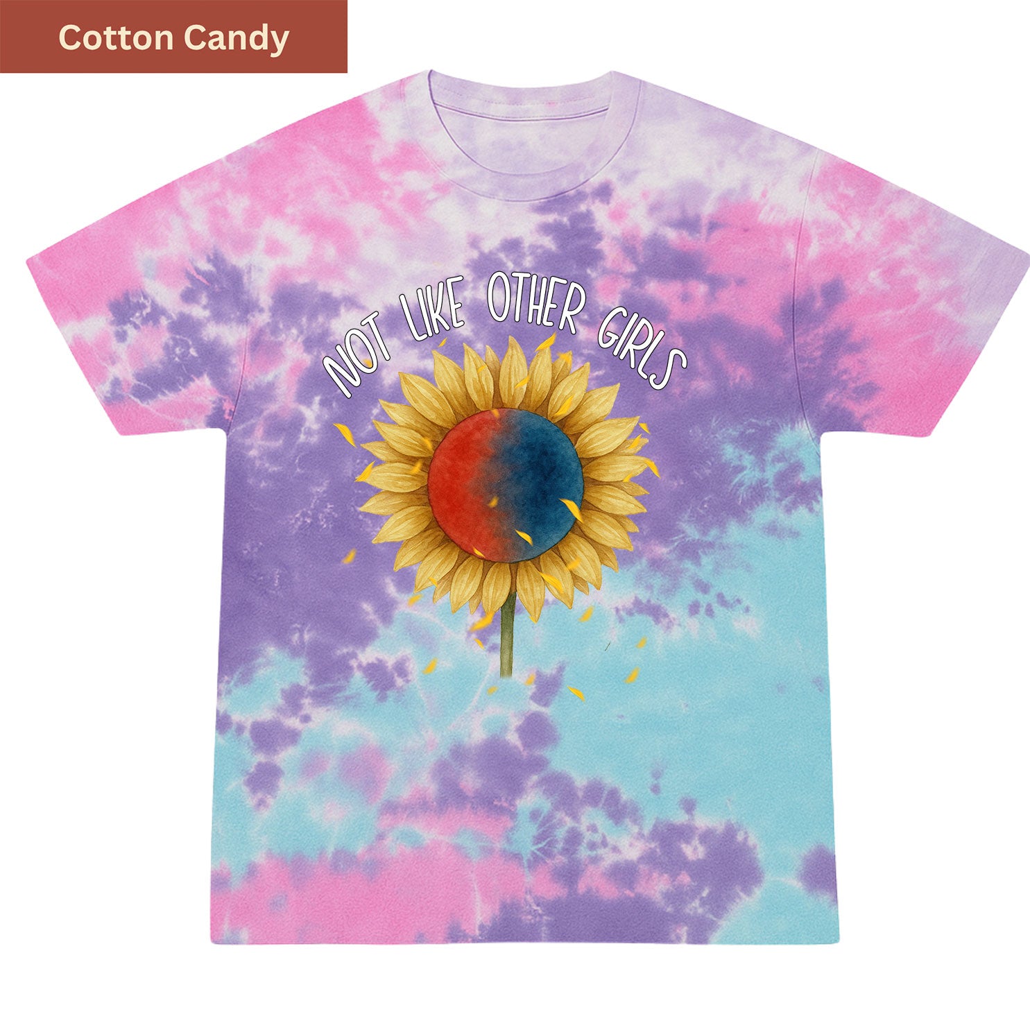 Sunflower Premium Tie-dye Unisex Shirt