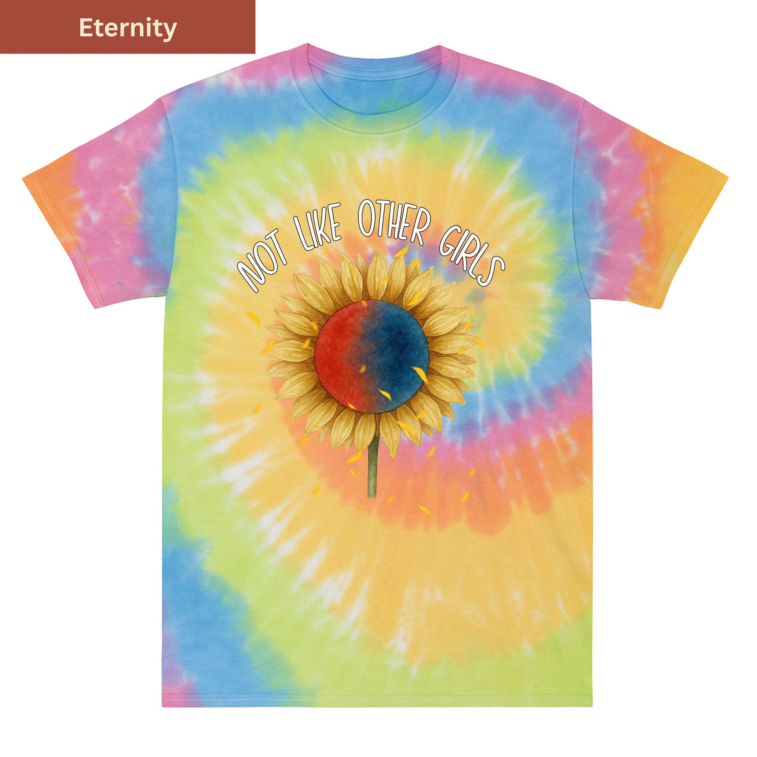 Sunflower Premium Tie-dye Unisex Shirt