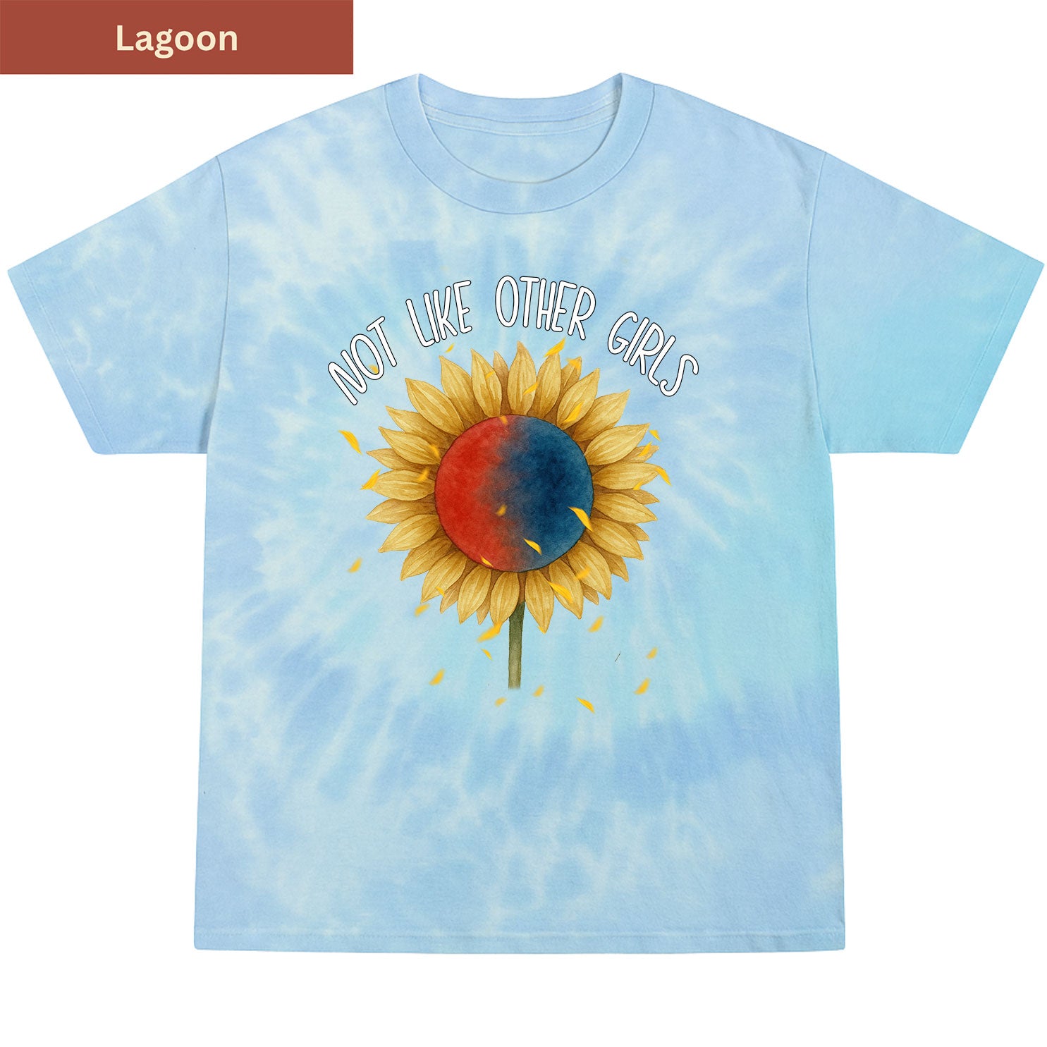 Sunflower Premium Tie-dye Unisex Shirt