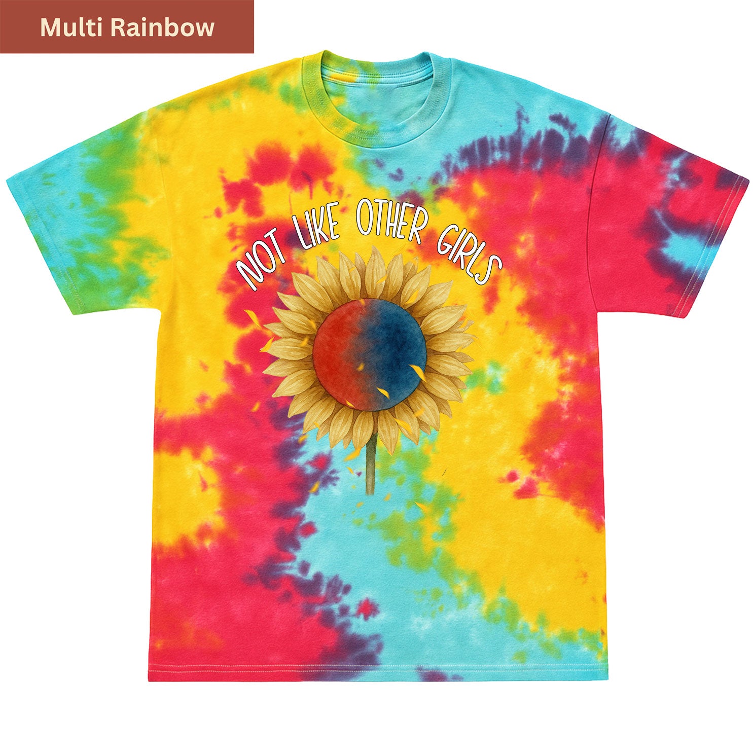 Sunflower Premium Tie-dye Unisex Shirt