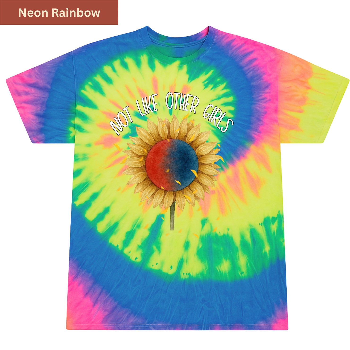 Sunflower Premium Tie-dye Unisex Shirt