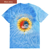 Sunflower Premium Tie-dye Unisex Shirt