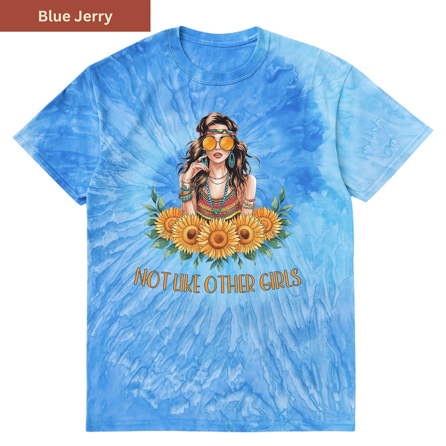 Sunflower Premium Tie-dye Unisex Shirt