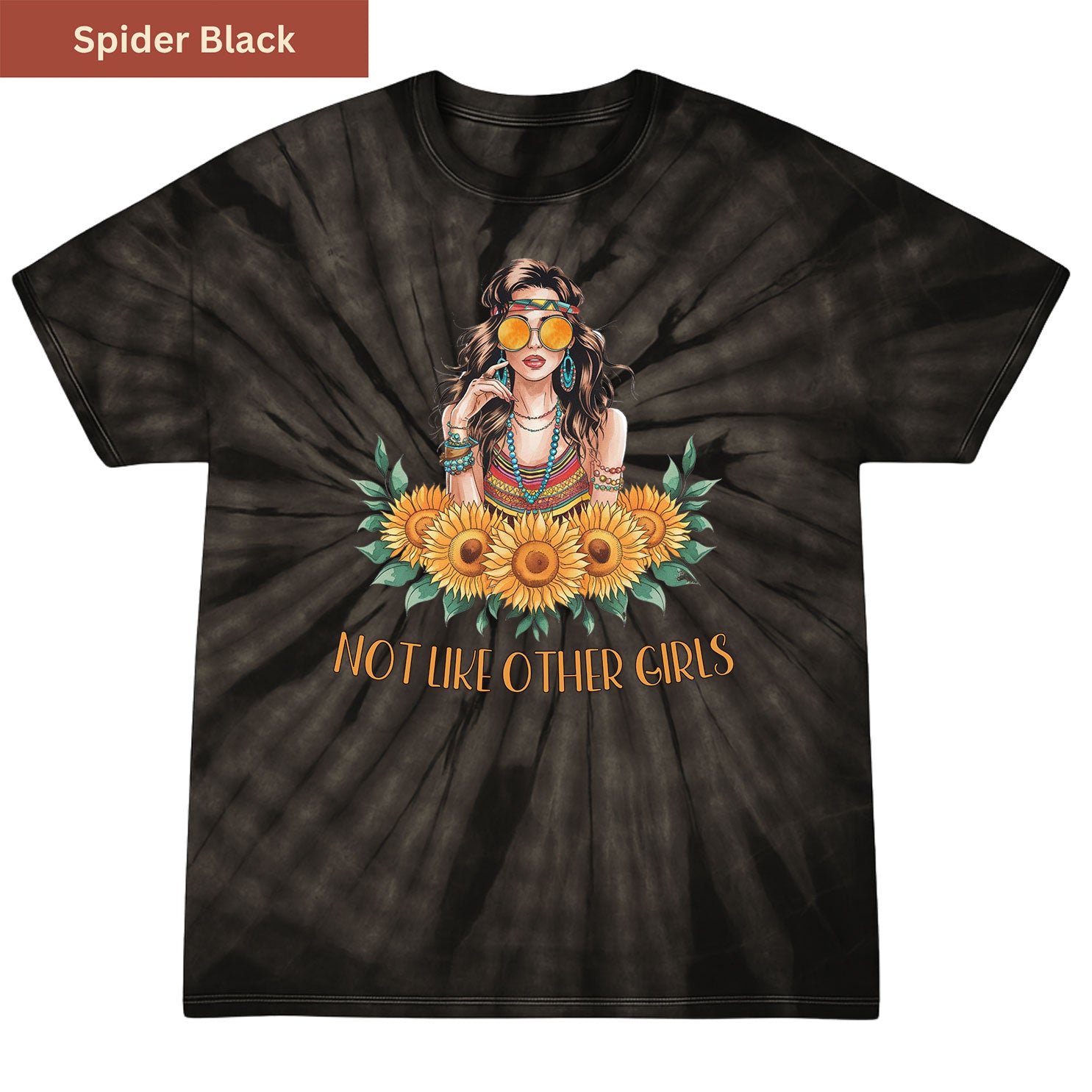 Sunflower Premium Tie-dye Unisex Shirt
