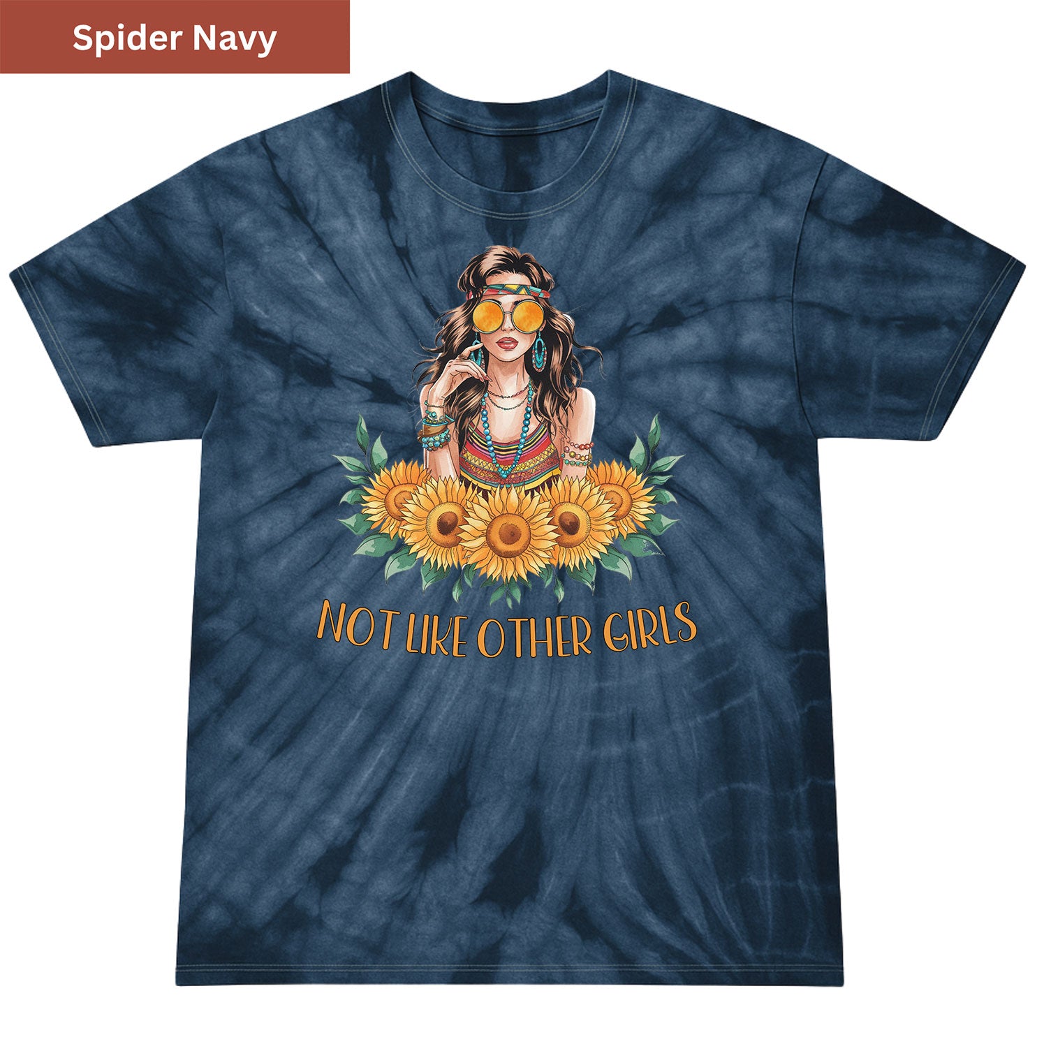 Sunflower Premium Tie-dye Unisex Shirt
