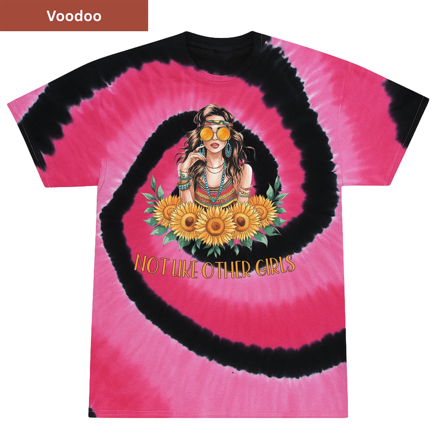 Sunflower Premium Tie-dye Unisex Shirt