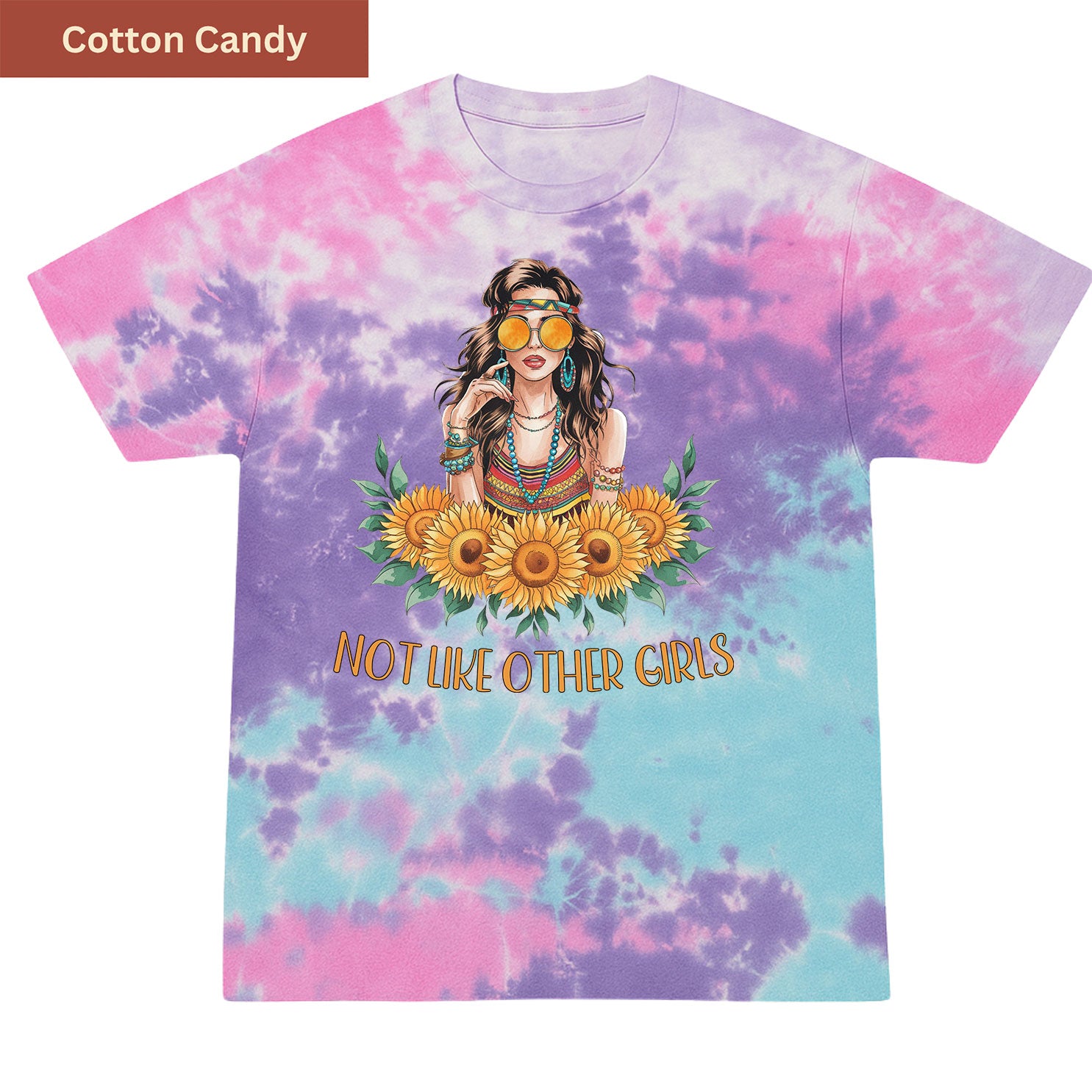 Sunflower Premium Tie-dye Unisex Shirt
