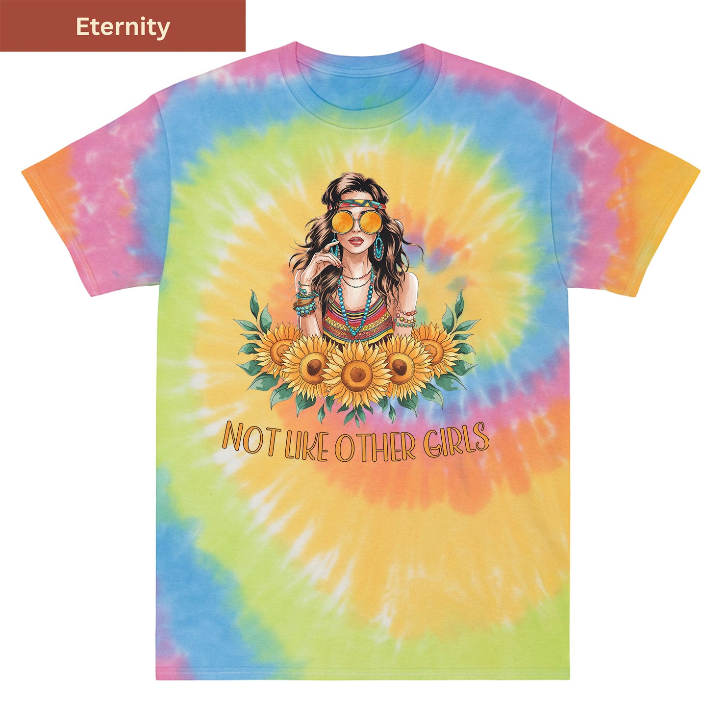 Sunflower Premium Tie-dye Unisex Shirt