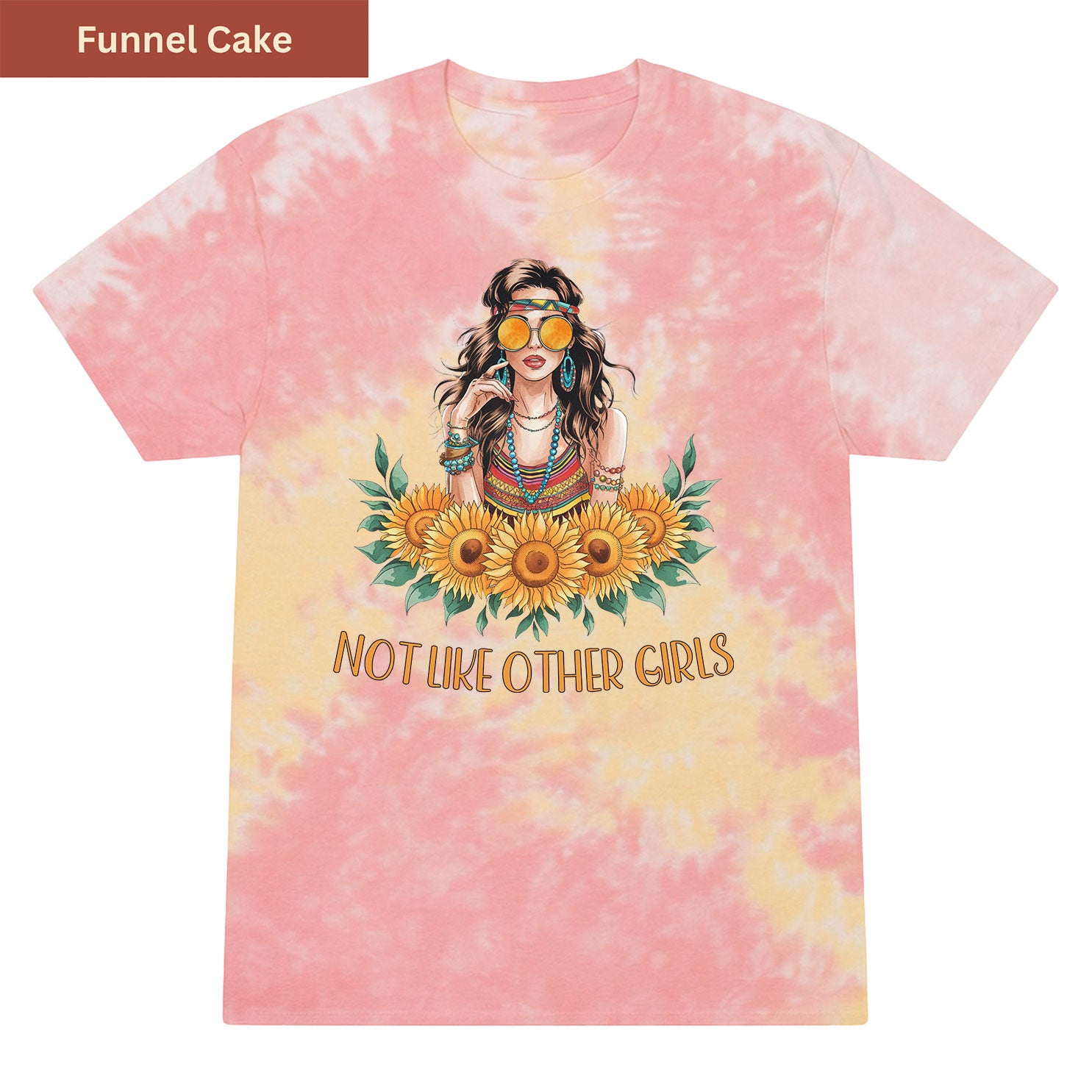 Sunflower Premium Tie-dye Unisex Shirt