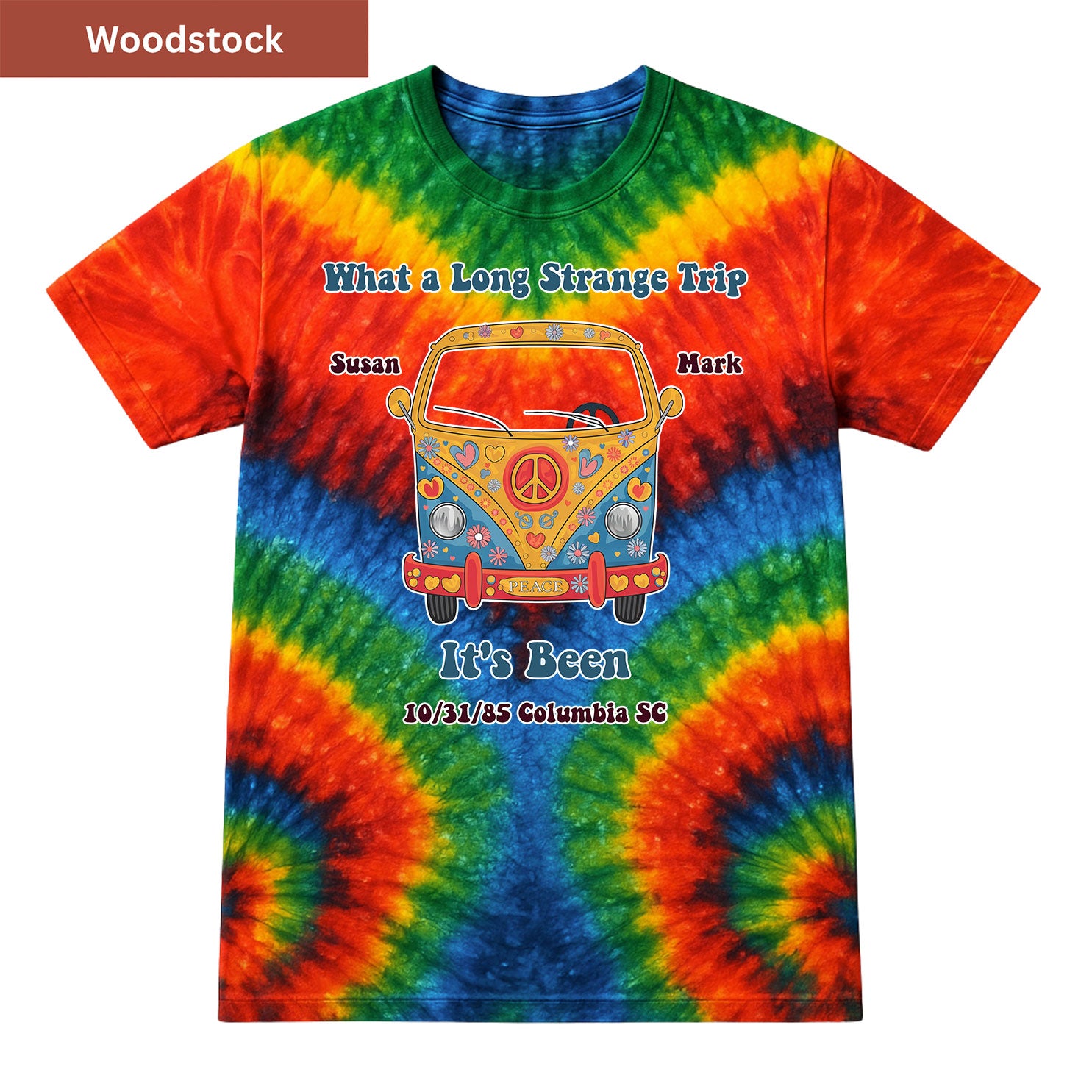 Long strange trip Premium Tie-dye Unisex Shirt