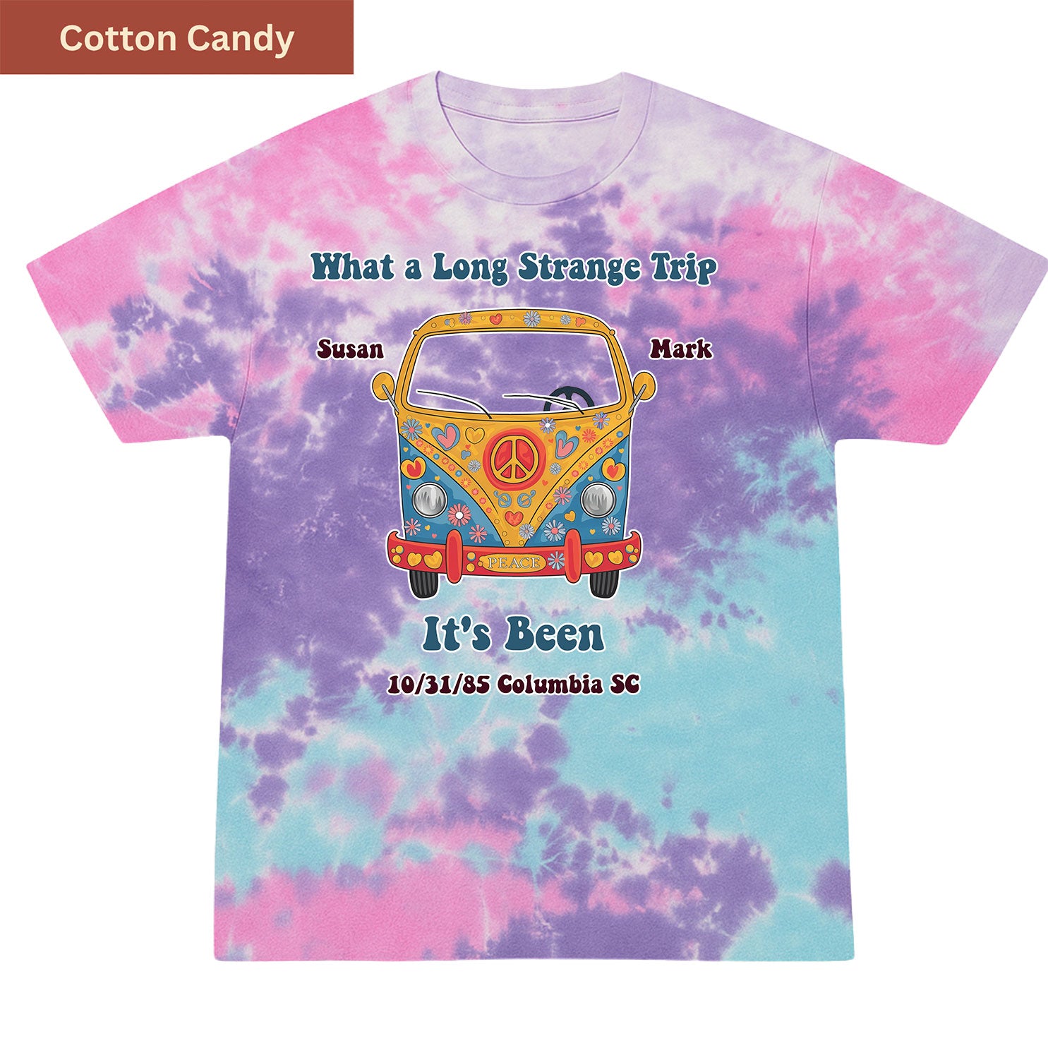 Long strange trip Premium Tie-dye Unisex Shirt