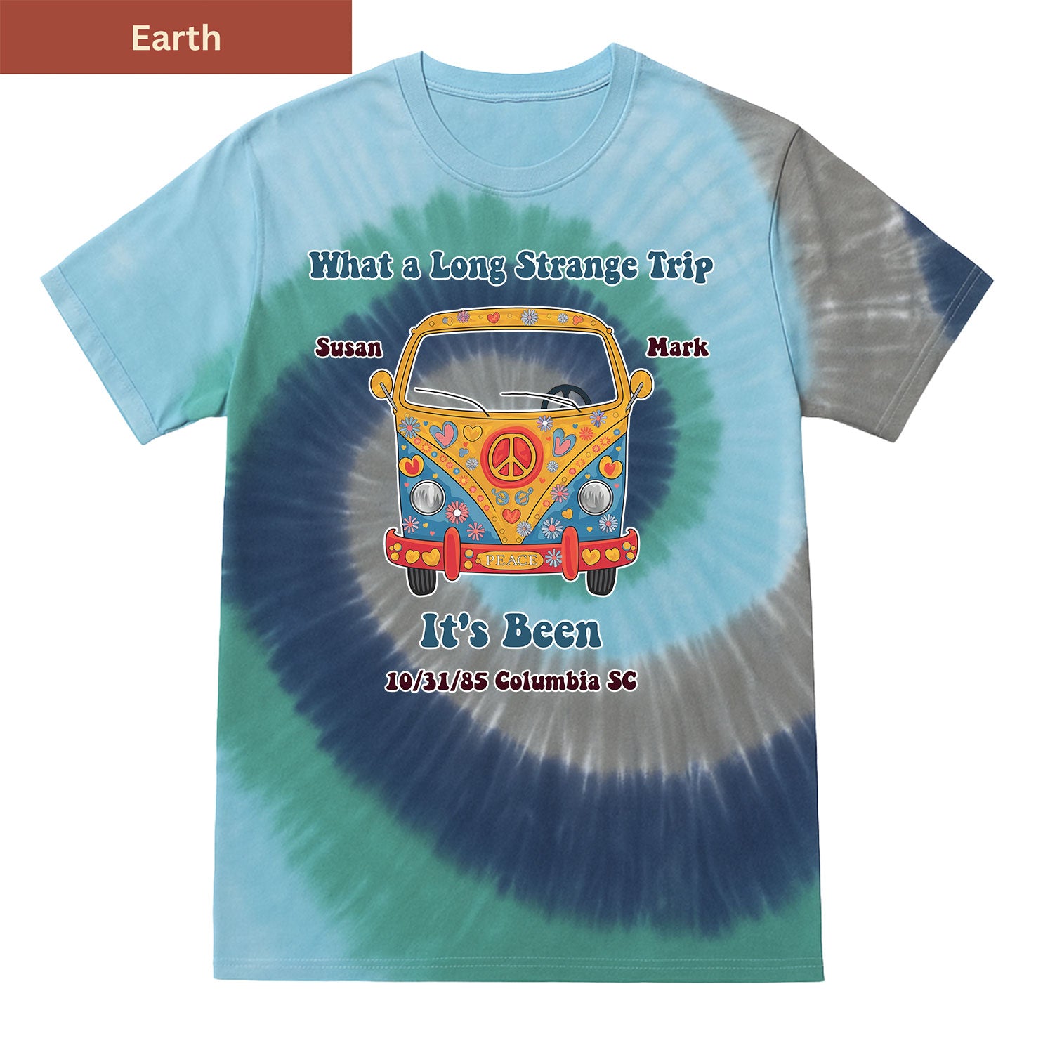 Long strange trip Premium Tie-dye Unisex Shirt