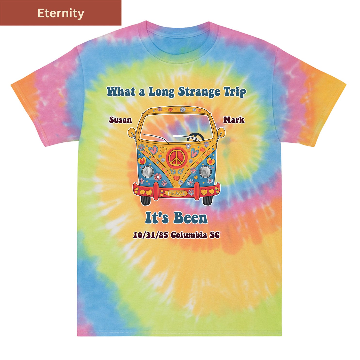 Long strange trip Premium Tie-dye Unisex Shirt