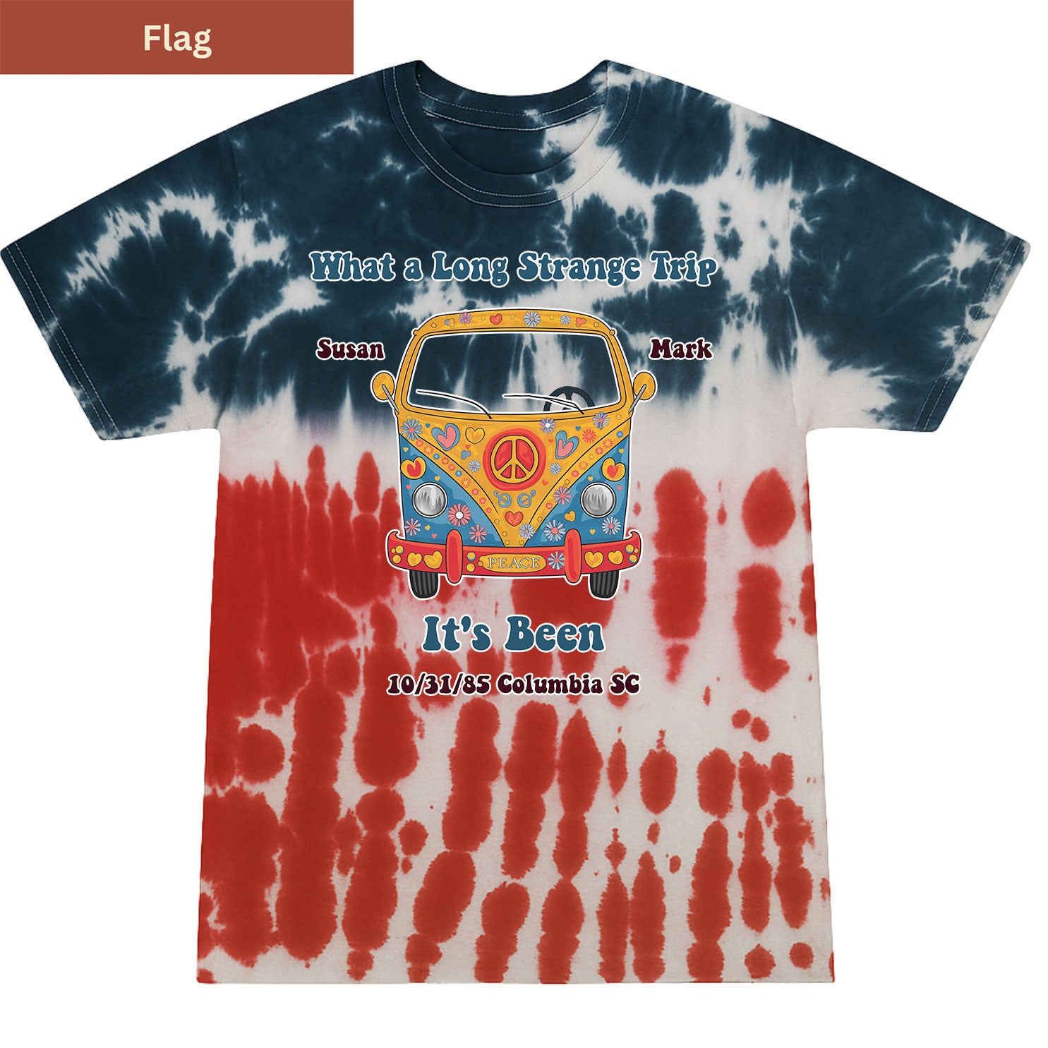 Long strange trip Premium Tie-dye Unisex Shirt