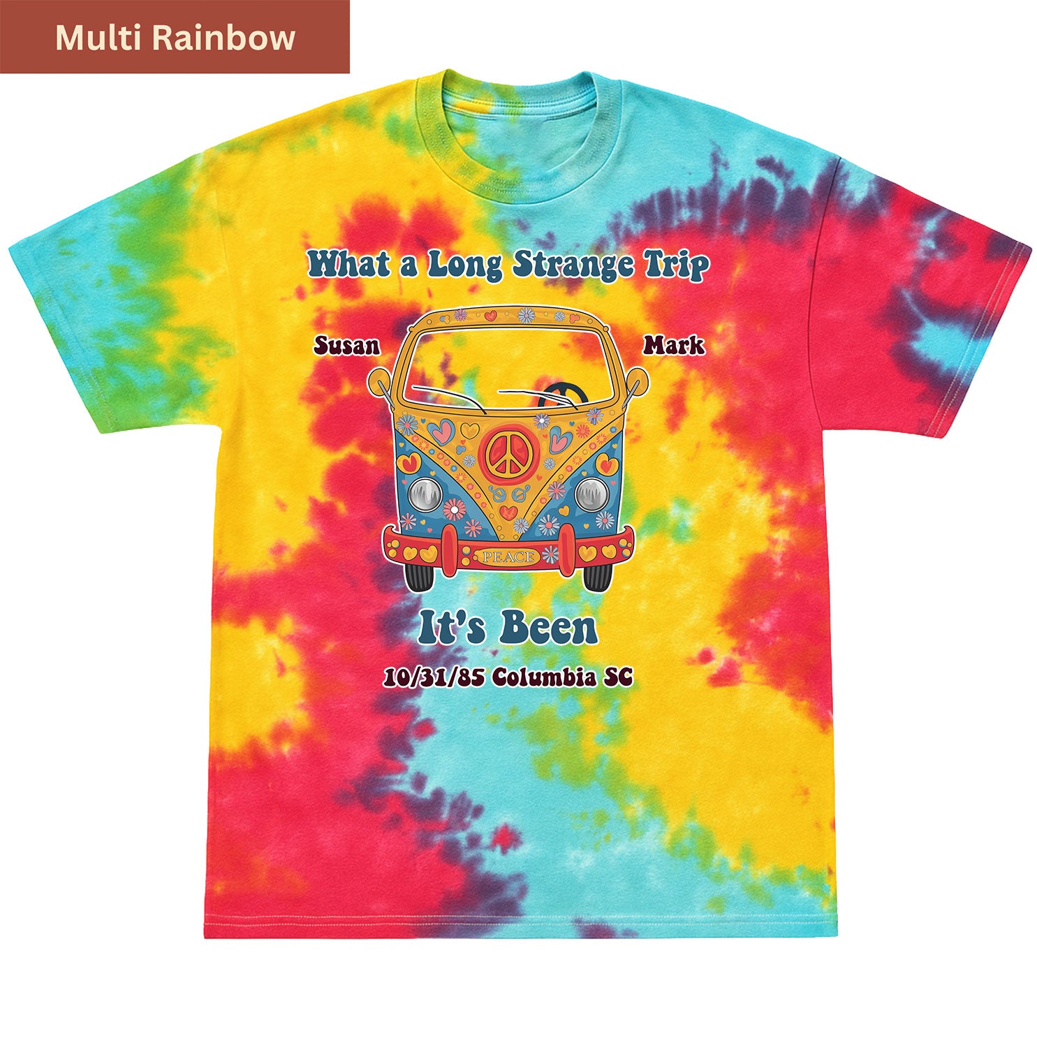 Long strange trip Premium Tie-dye Unisex Shirt