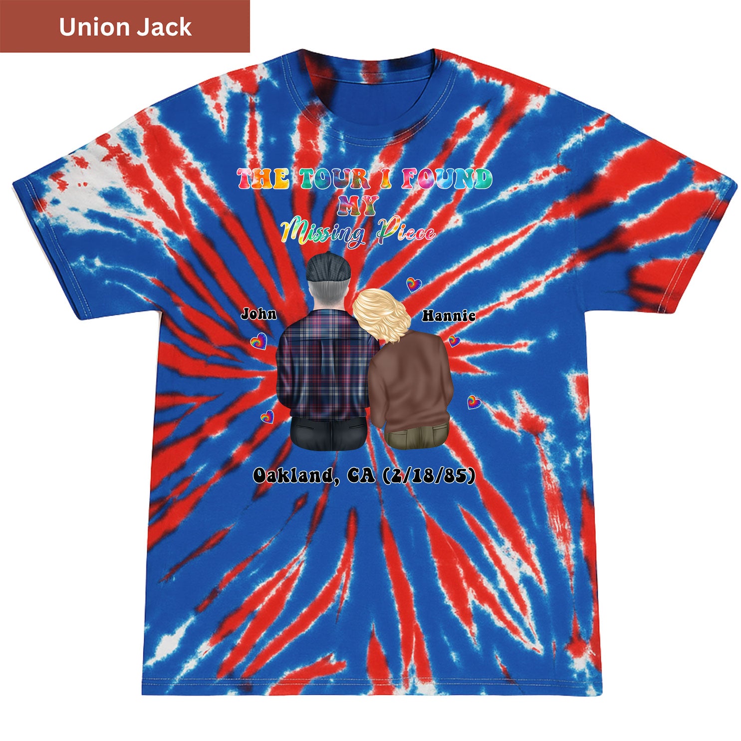 Found missing piece Premium Tie-dye Unisex Shirt