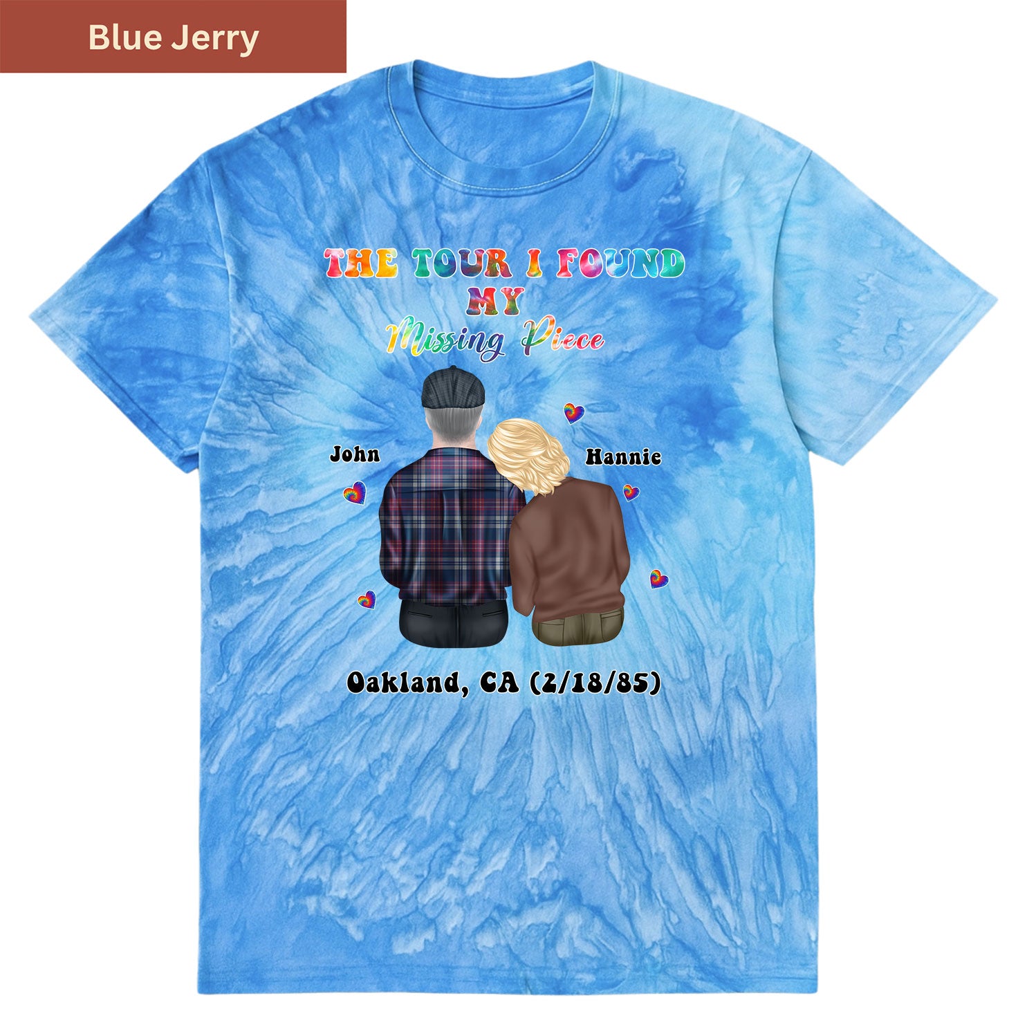 Found missing piece Premium Tie-dye Unisex Shirt