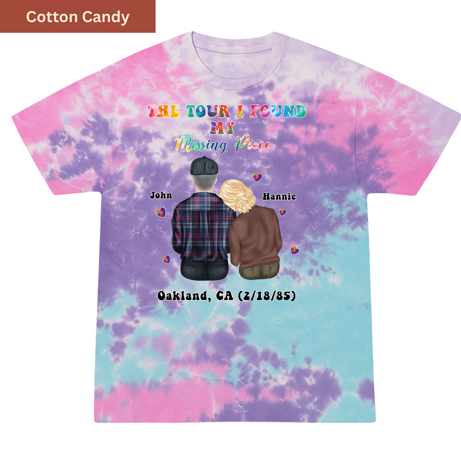 Found missing piece Premium Tie-dye Unisex Shirt