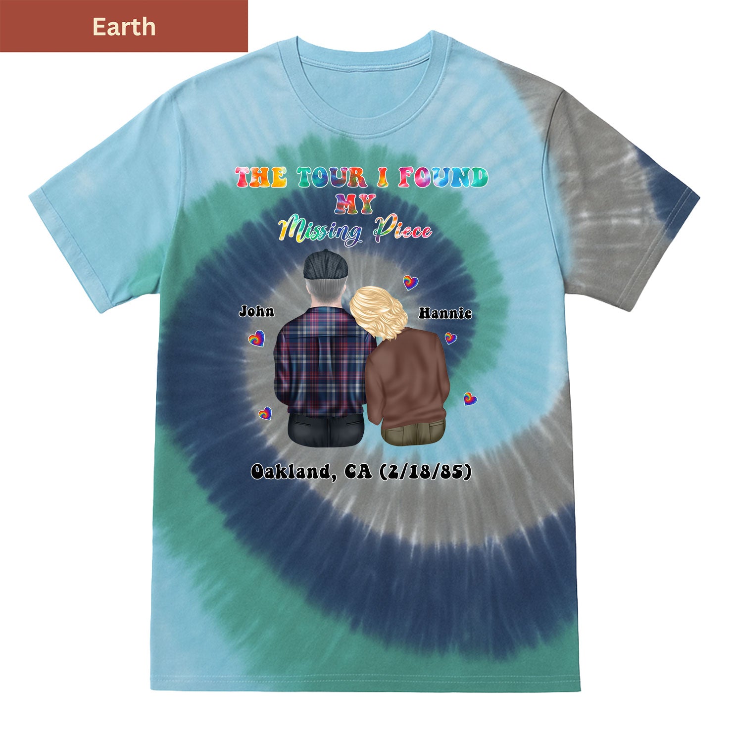 Found missing piece Premium Tie-dye Unisex Shirt