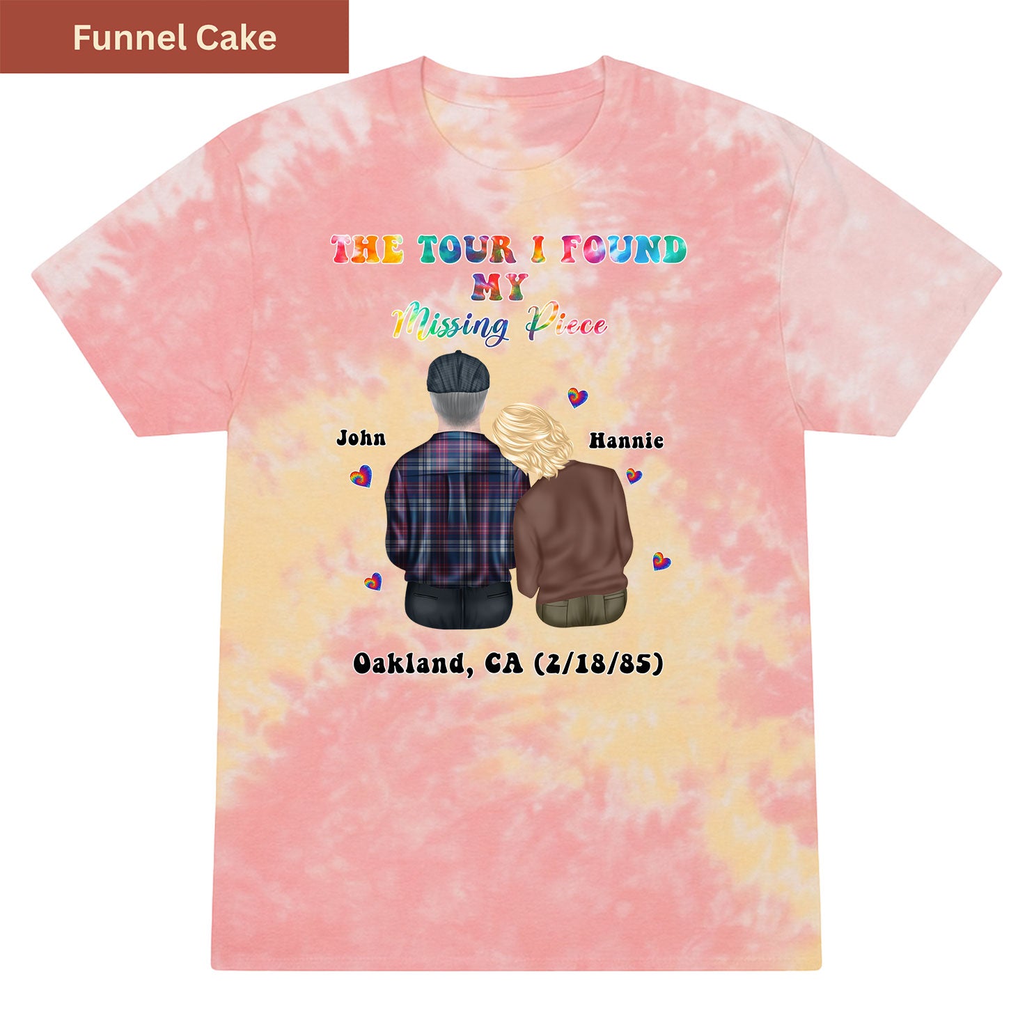 Found missing piece Premium Tie-dye Unisex Shirt