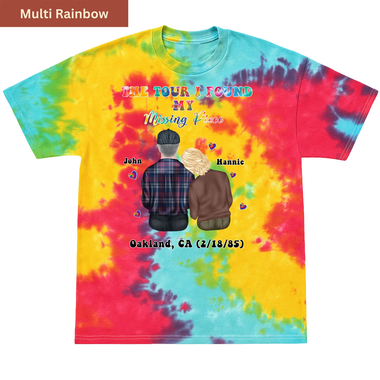 Found missing piece Premium Tie-dye Unisex Shirt