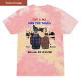 You me and tours Premium Tie-dye Unisex Shirt