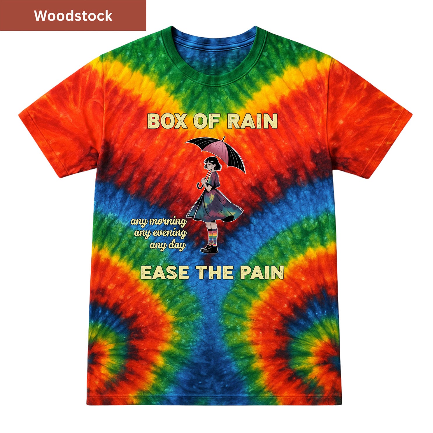 Box of rain Premium Tie-dye Unisex Shirt