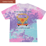 The bus came by Premium Tie-dye Unisex Shirt