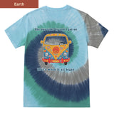 The bus came by Premium Tie-dye Unisex Shirt
