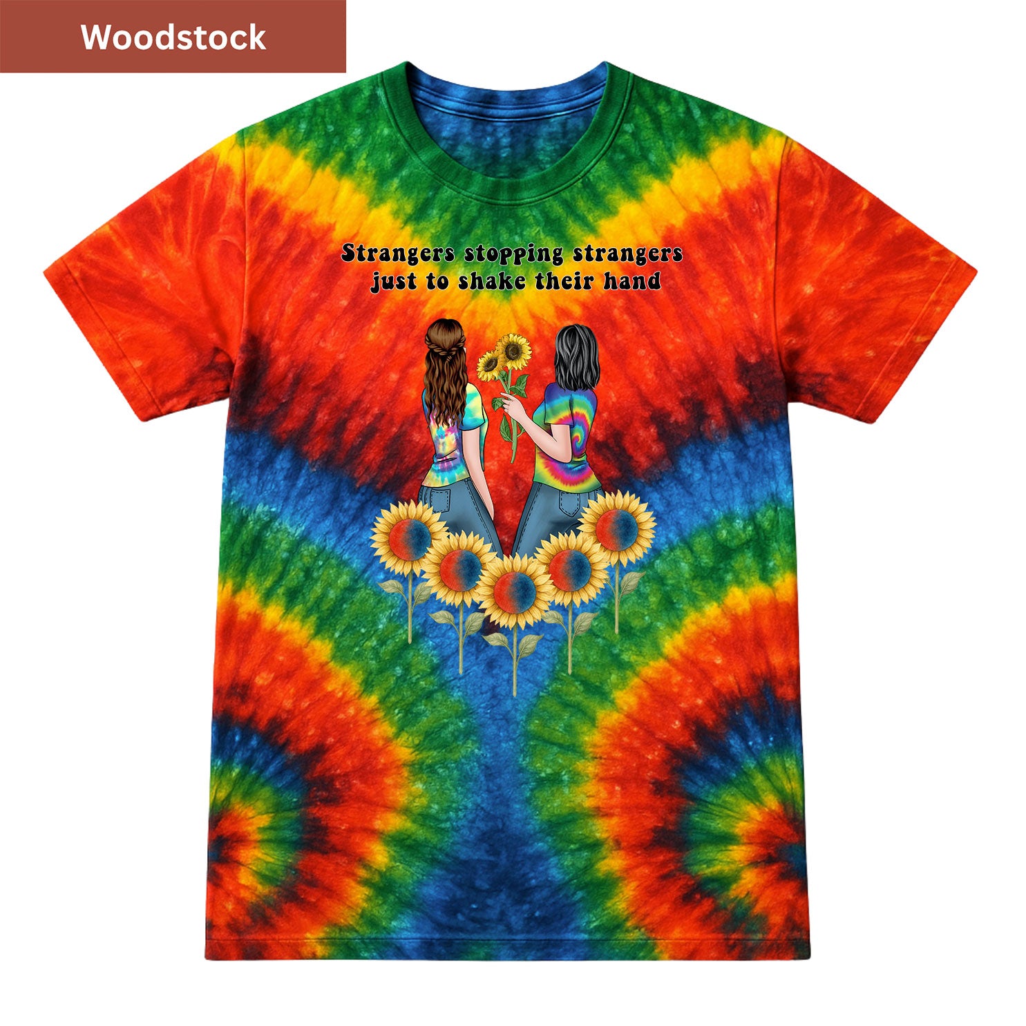 Bestie Premium Tie-dye Unisex Shirt