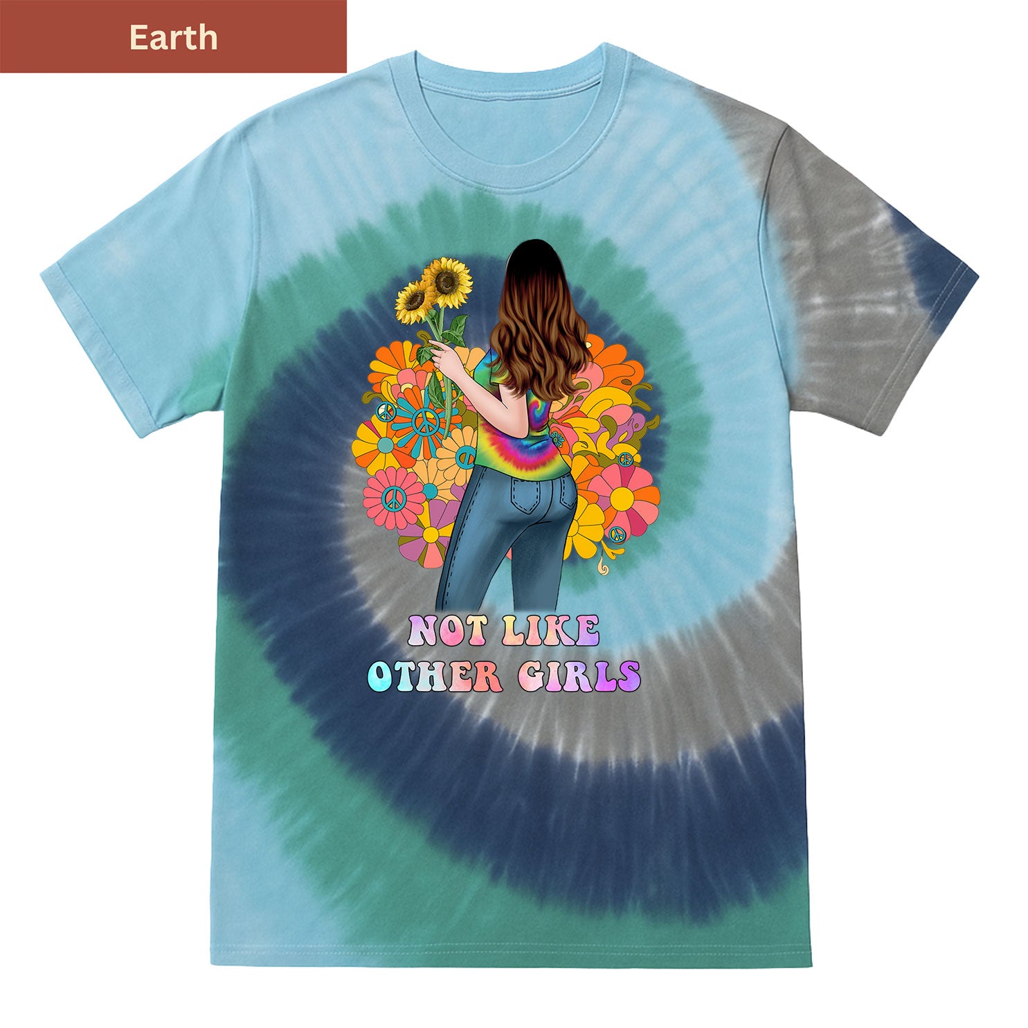 Sunflower soul Premium Tie-dye Unisex Shirt