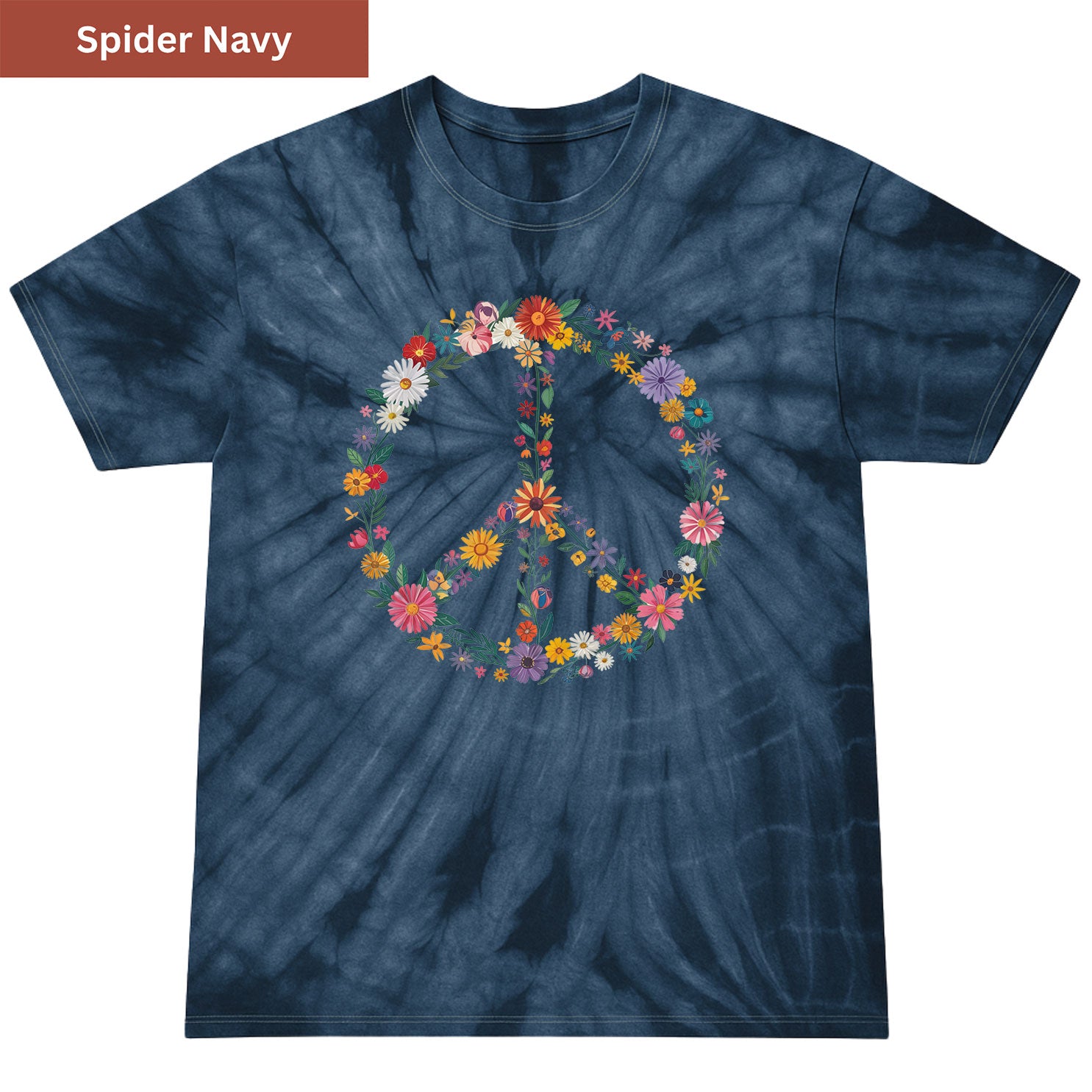 Hippie Bloom Premium Tie-dye Unisex Shirt