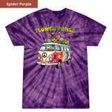 Flower Power Van Premium Tie-dye Unisex Shirt