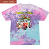 Flower Power Van Premium Tie-dye Unisex Shirt